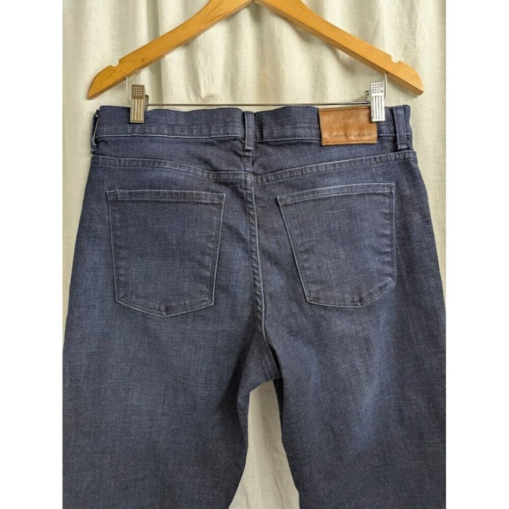 Mott & Bow women's W32 x L32 straight leg dark wash, 98% cotton jeans J9 - Picture 5 of 11